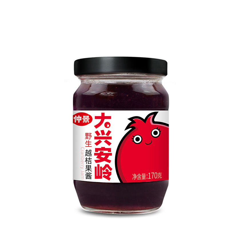 Zhong Jing Wild Mountain Cranberry Jam 170g Zhong Jing Wild Mountain Cranberry Jam 170g